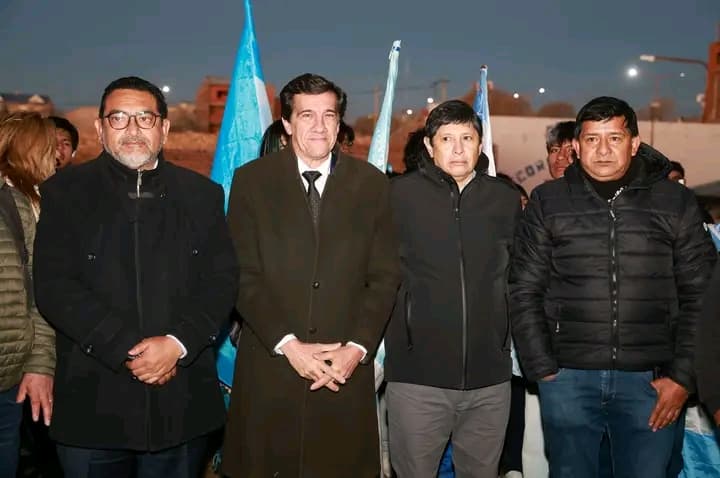 El gobernador Carlos Sadir inauguró obras en La Quiaca 