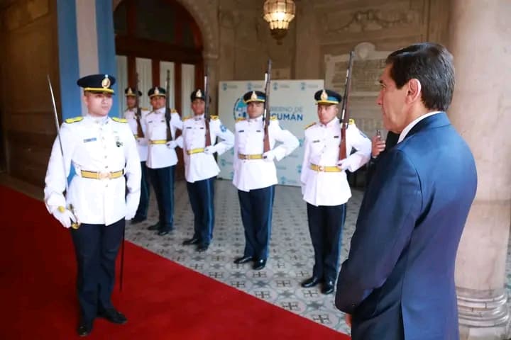 Carlos Sadir participó de los actos centrales por el 9 de julio en Tucumán 