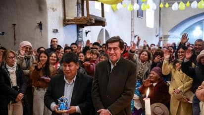 Sadir acompañó las honras a la Virgen de la Asunción en Casabindo