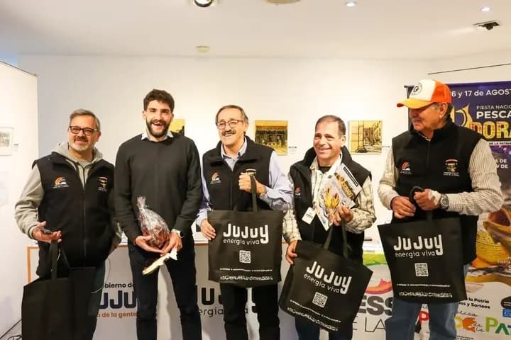 Paso de la Patria presentó en Jujuy la 60° Fiesta Nacional de la Pesca del Dorado