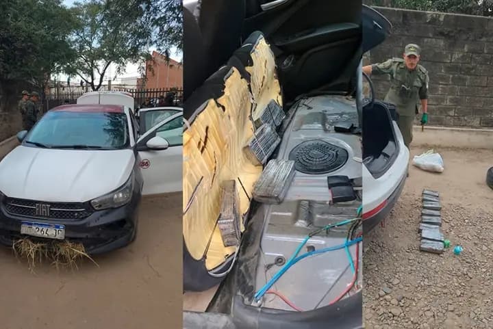 “Me has hecho perder todo, me van a meter preso”: condenan a un policía salteño por coordinar con su hijo un transporte de 12 kilos de cocaína