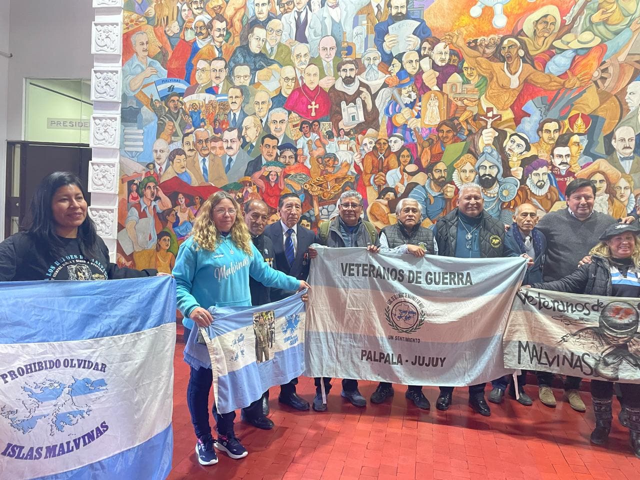 Reconocimiento a los veteranos de Malvinas.  Por iniciativa del diputado Diego Rotela