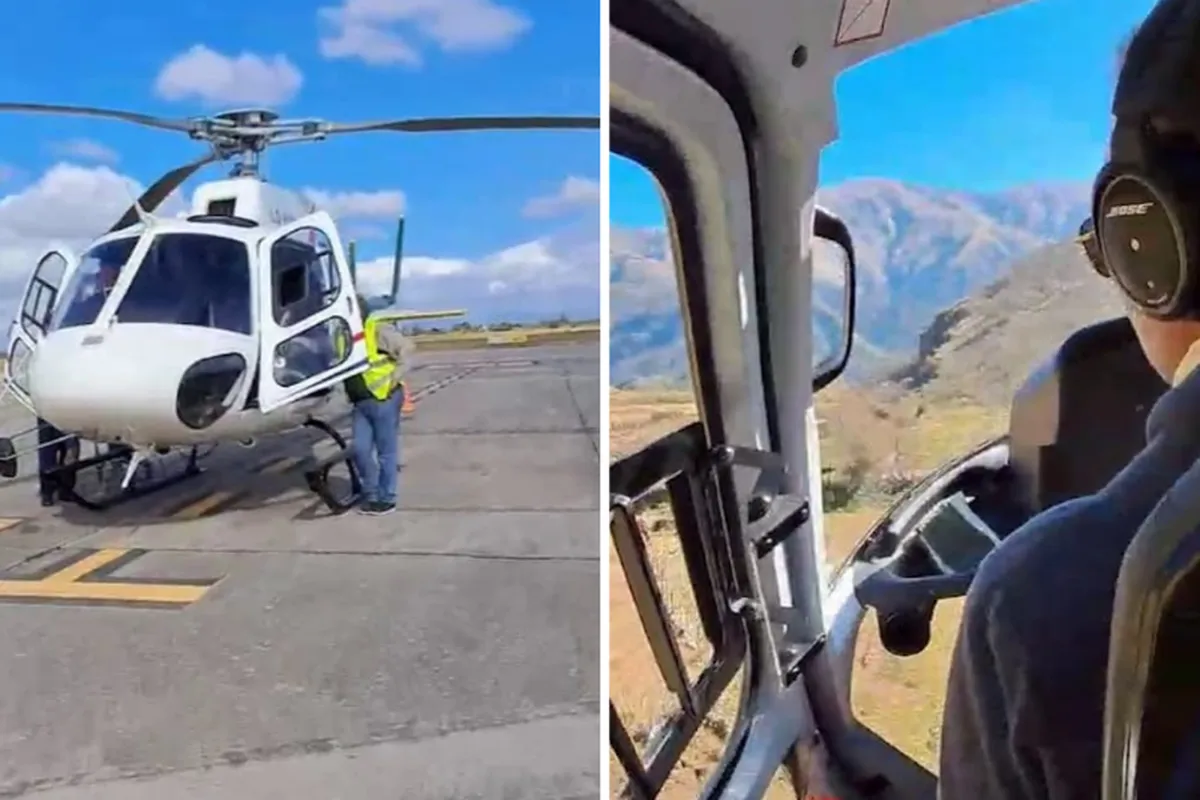 Aeroevacuación de un paciente en una zona de difícil acceso 
