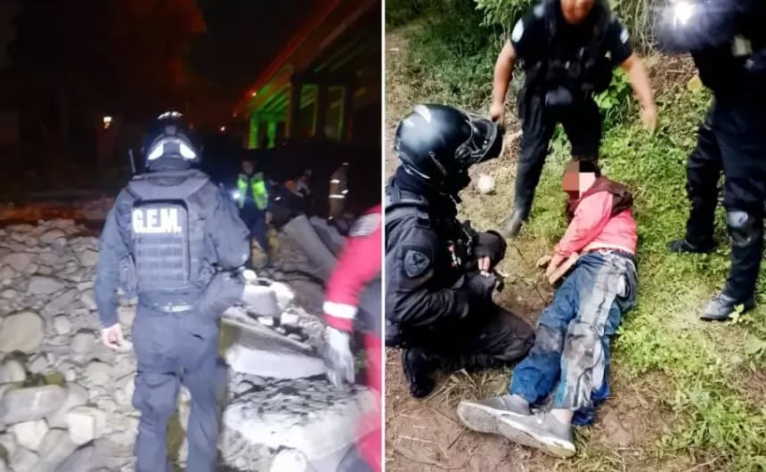 Incendio en Ciudad de Nieva: detuvieron a un hombre por el homicidio de una mujer y la tentativa de homicidio de un anciano.