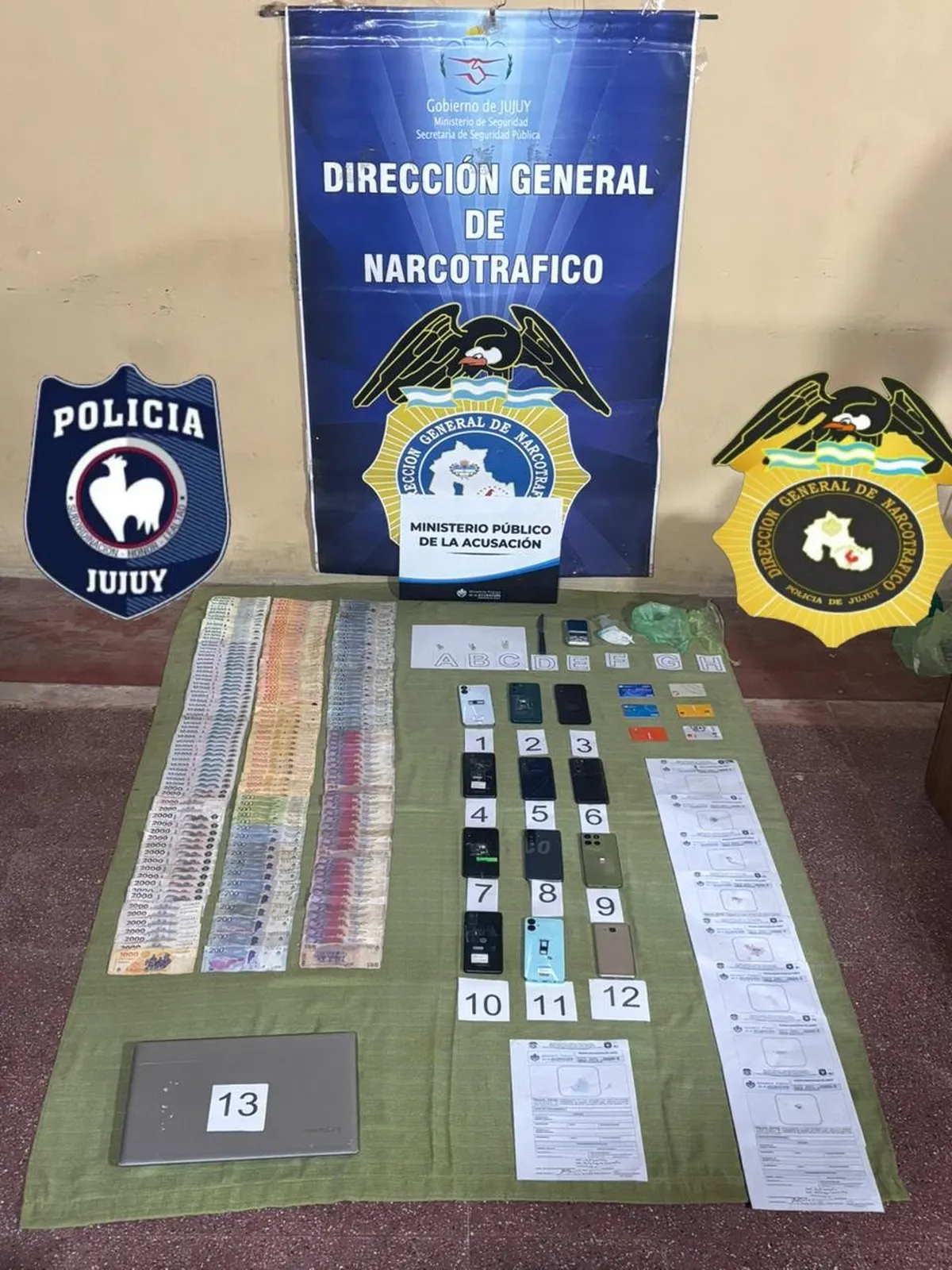 Importantes resultados en los operativos contra el narcotráfico en todo Jujuy