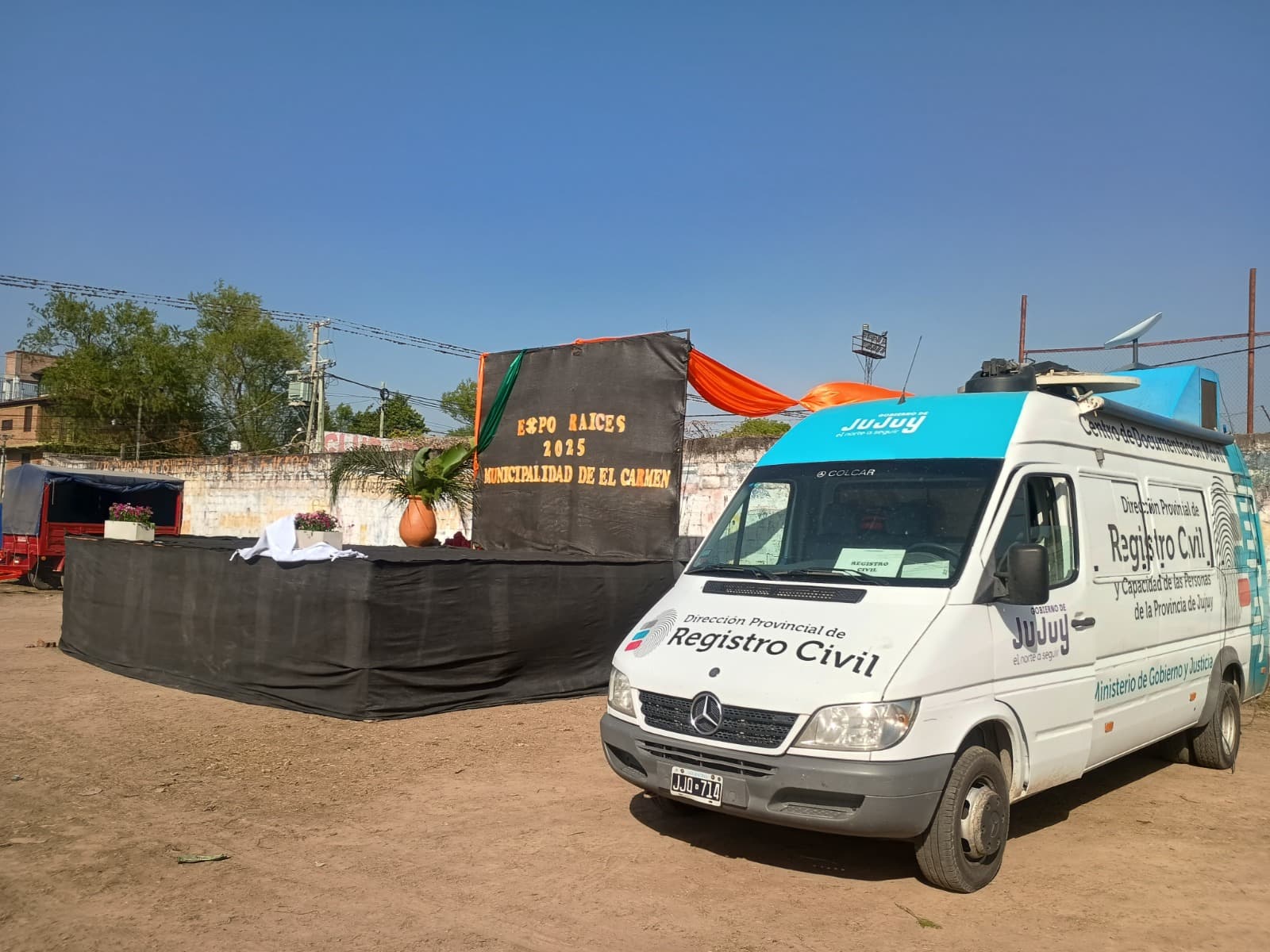 El registro civil móvil recorre la provincia de Jujuy 
