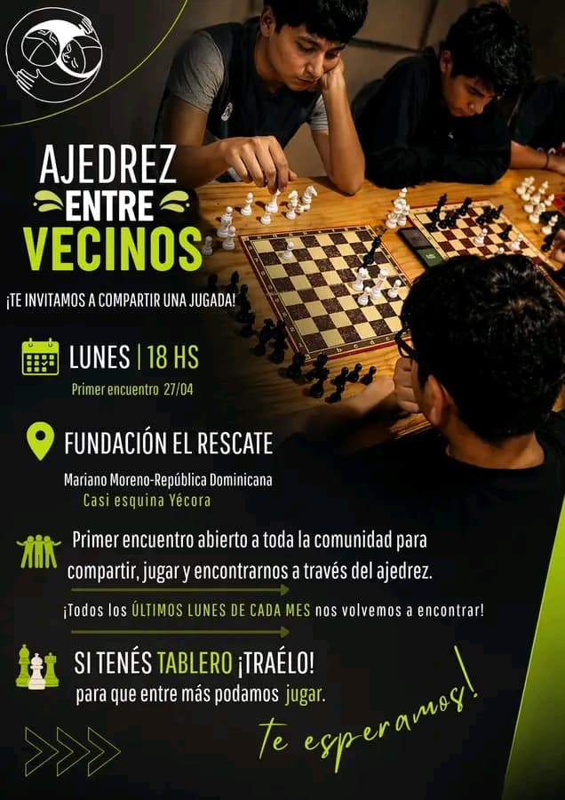 La fundación Aprender presenta "ajedrez entre vecinos"