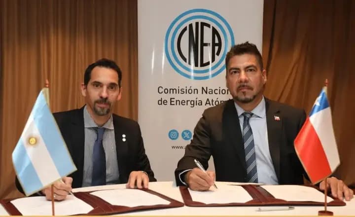 Cooperación nuclear entre Argentina y Chile 