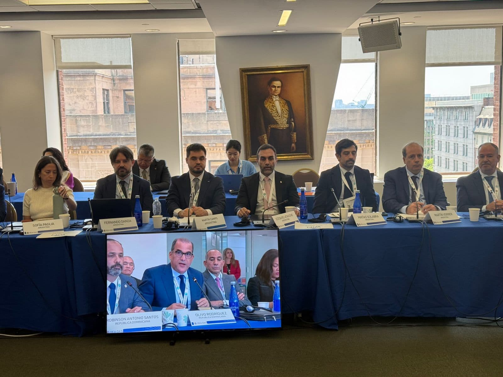 En Washington D.C. Ezequiel Atauche representó a la Argentina en un evento internacional para la prevención y erradicación del narcotráfico