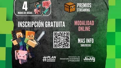 Llega la 2° edición del Minecraft Cerdo Royale con competencias online y participación gratuita