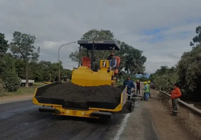 Ruta Nacional 34: Vialidad de la Provincia continúa con trabajos de repavimentación
